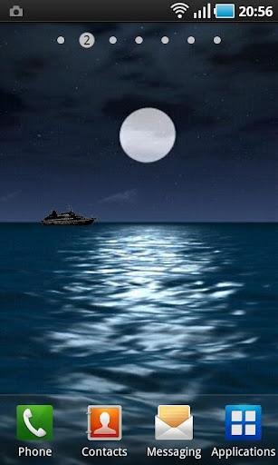 Moon Sea Life Wallpaper