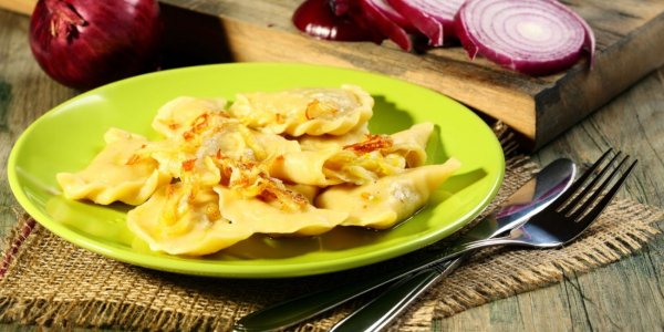 Вареники со свежей капустой
