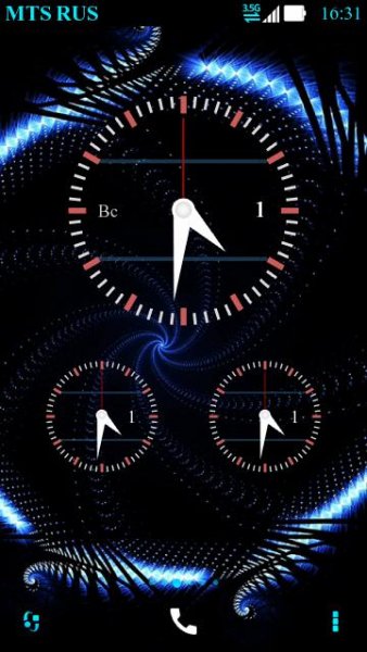 Big and Small Analog Clock v.1 by STRATEGIST