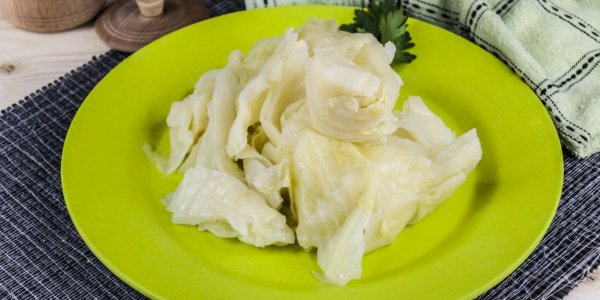 Маринованная капуста кусочками - на зиму