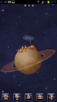 Alien planet GO launcher theme v.1