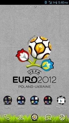 UEFA 2012 Go Launcher EX Theme