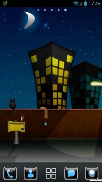 Street night GO launcher EX theme