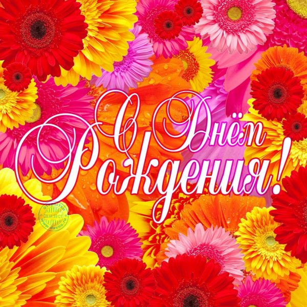 С днём рождения!