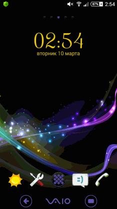 Тема на SONY XPERIAZL Z1Z2Z3