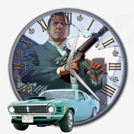 GTA clock