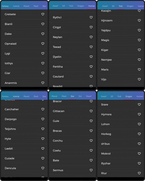 Fantasy Name Generator 2.0.4