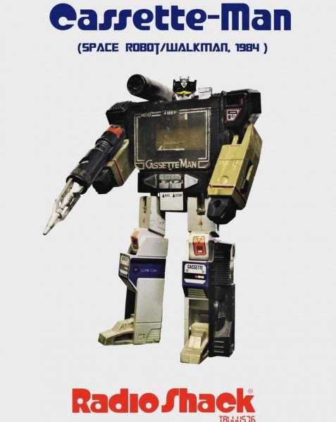 Cassette man 1984