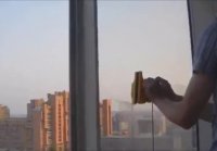 Магнитная щётка для мытья окон