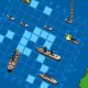 WARSHIPS-SEA ON FIRE
