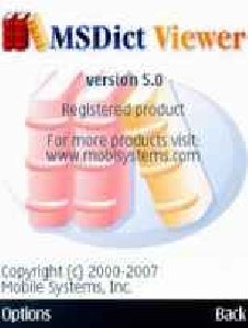MSDict Viewer v5 00 S60v3 Signed