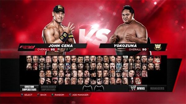 3D WWE 2014