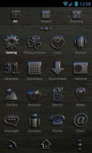 London GO Launcher EX Theme v1.0