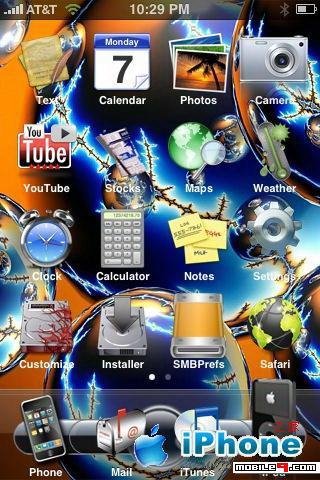KEITH KUSTOM iphone theme