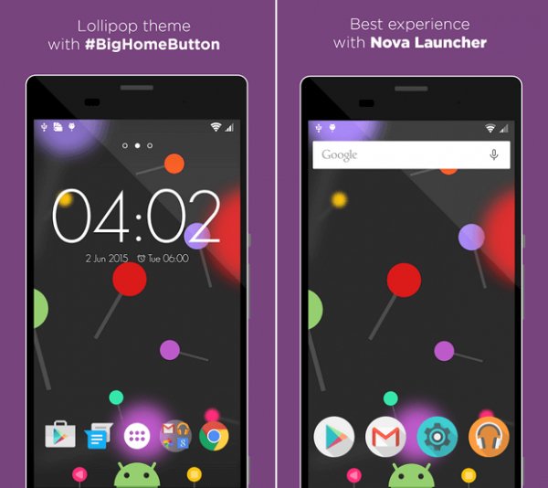 BigLollipop Xperia Theme v1.1