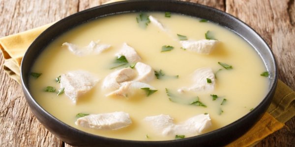 Густая чихиртма с курицей по-грузински