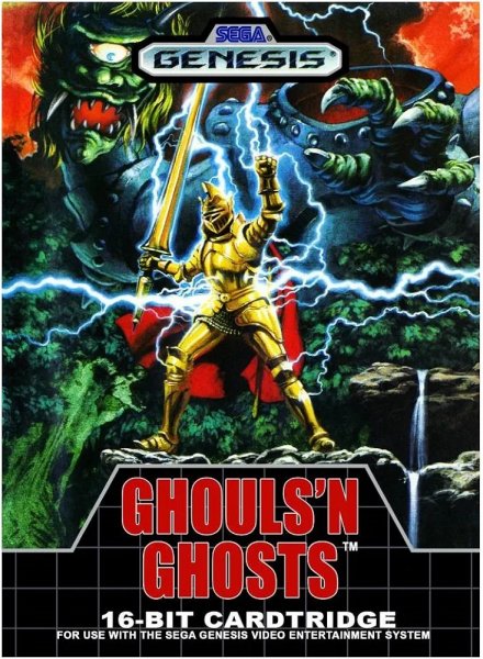 Ghouls&quot;n Ghosts (Rus) Sega MD. GEN