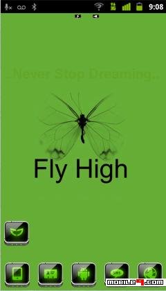 Fly Hight GO launcher EX theme