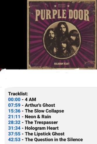 Purple Door - Purple Door - Hologram Heart [Full Album] (70s Psychedelic Prog Rock)