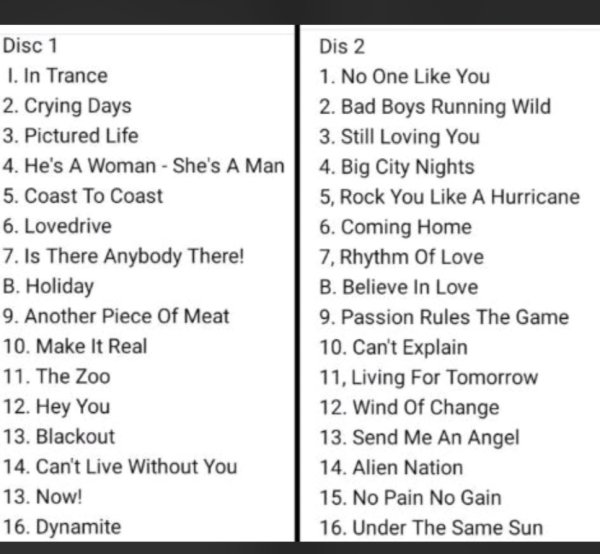 SCORPIONS - Scorpions - The Platinum Collection