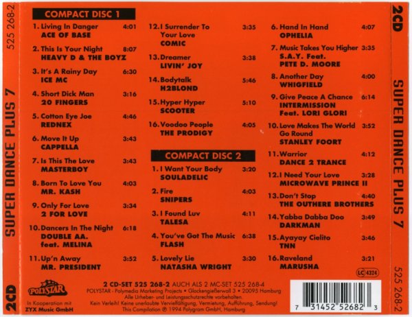 Various Artists - Super Dance Plus 7 (CD 2)_1994_CD-Rip