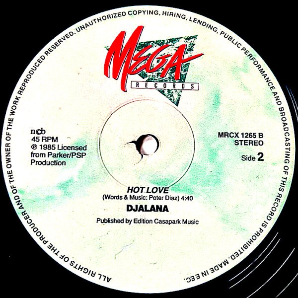 Djalana - Hot Love (12 Version)