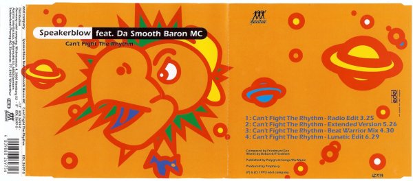 Speakerblow feat. Da Smooth Baron MC - Can&apos;t Fight The Rhythm (Beat Warrior Mix)_1993_CD-Rip