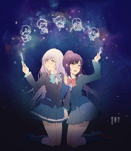 Irozuku Sekai no Ashita kara Nagi Yanagi - Mimei no Kimi to Hakumei no Mahou (ED)