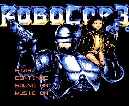 RoboCop 3 - Robocop 3 (nes)- Title 1993