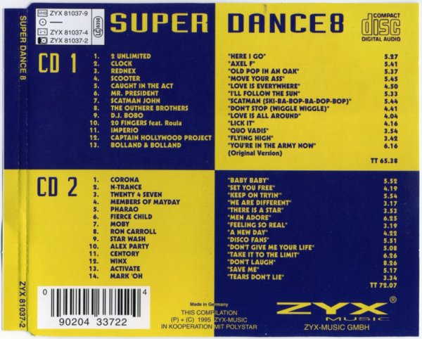 Various Artists - Super Dance 8 (CD 2)_1995_CD-Rip