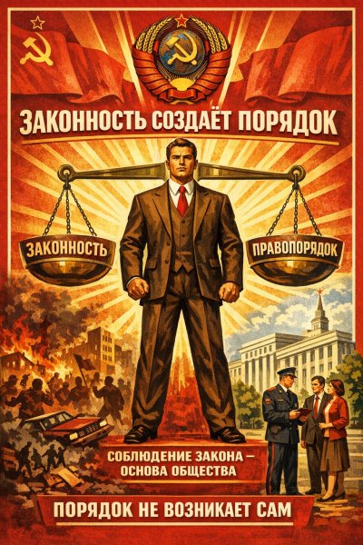 Агит плакат времена СССР
