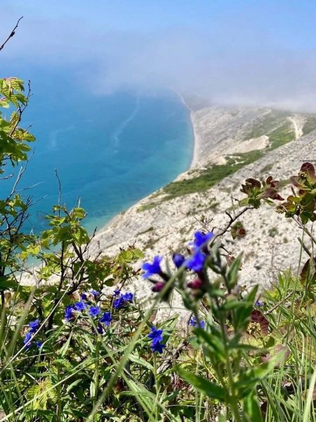 Анапа. Море в дымке