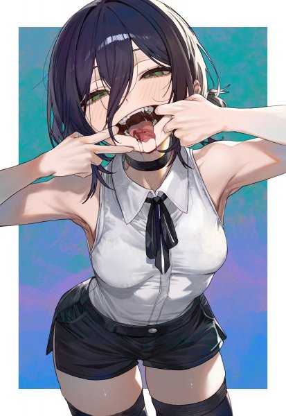 Reze chainsaw man drawn by suujiniku
