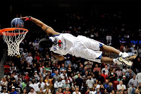 sport sky squad basketball acrobatics