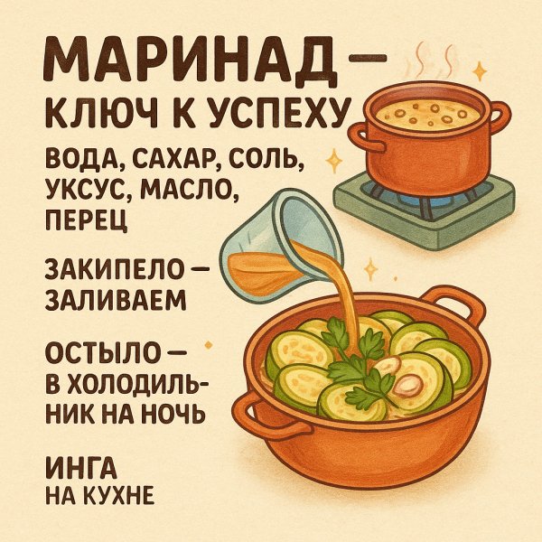 Маринад ключ к успеху