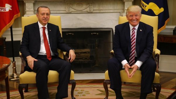 Эрдоган и Трамп встретились