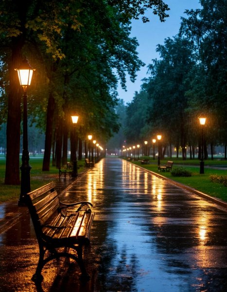 Evening park