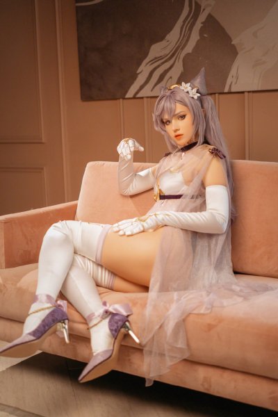 Shirogane-Sama cosplay Bride Keqing - Genshin Impact (15)