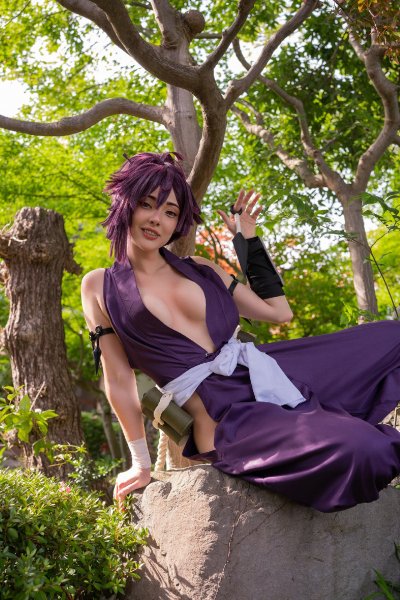 Yuzuriha-(jigokuraku)-Jigokuraku-Misaki-Sai-ero-cosplay
