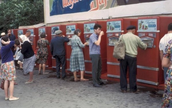 Автоматы с газированной водой, наши 70-е, 80-е.СССР.