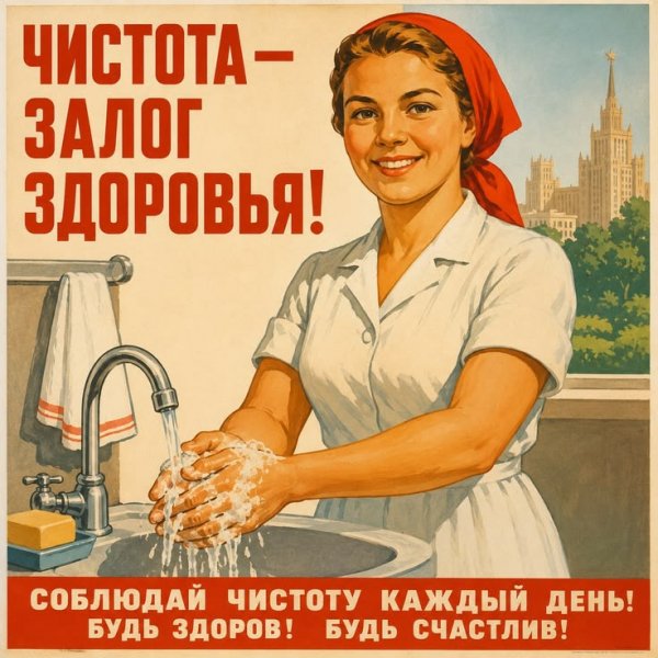 Чистота залог здоровья