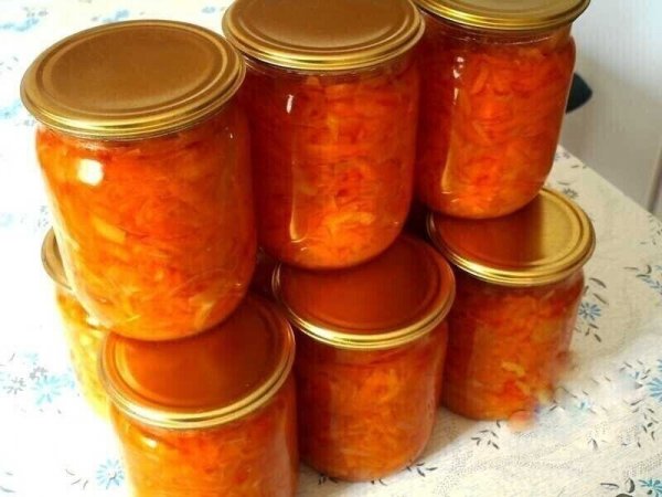 Салат Мадам морковка на зиму