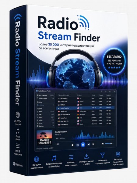 X Radio Stream Finder 2.3 Portable
