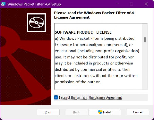 Windows Packet Filter v3.6.2.1 x64