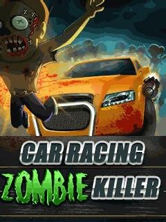 car racing zombie killer ru se 176x220