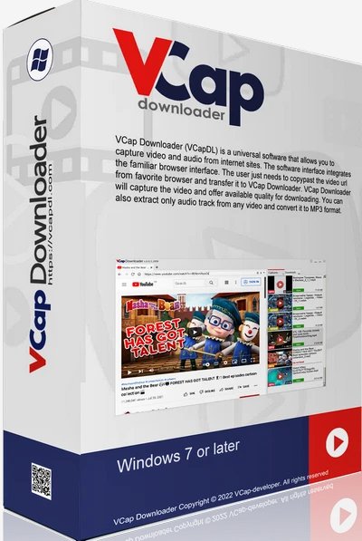 VCap Downloader 0.1.32.6555 RePack (&amp; Portable)