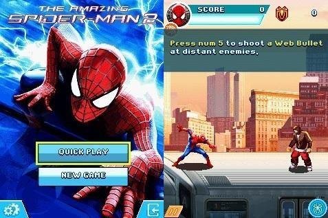 The Amazing Spider Man 2 240x320 sensor
