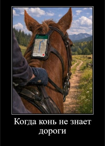 Когда конь не знает дороги