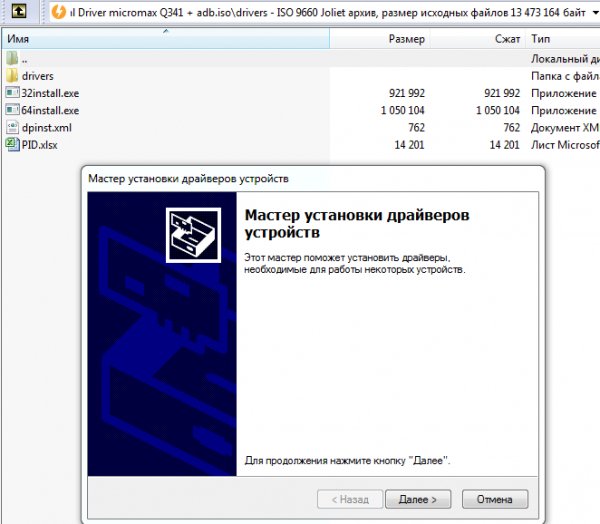 Original Driver micromax Q341 + adb