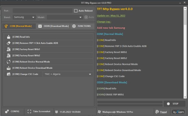 Setup TFT MtpV3-SOLUTION VIDEOS